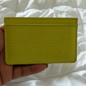 Louis Vuitton epi card case